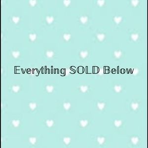 Everything is SOLD past this point!!!